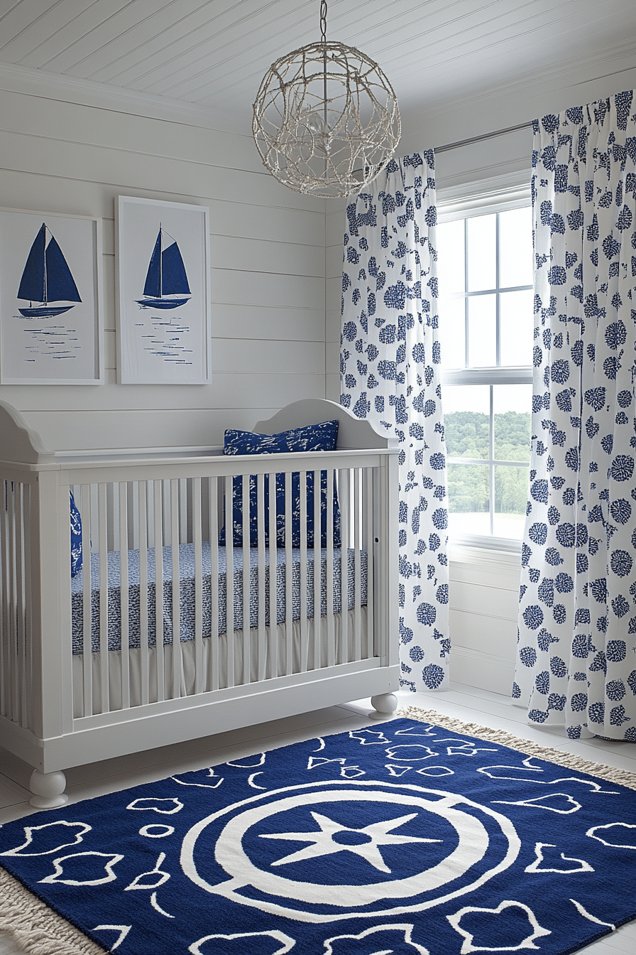 Coastal Baby Room