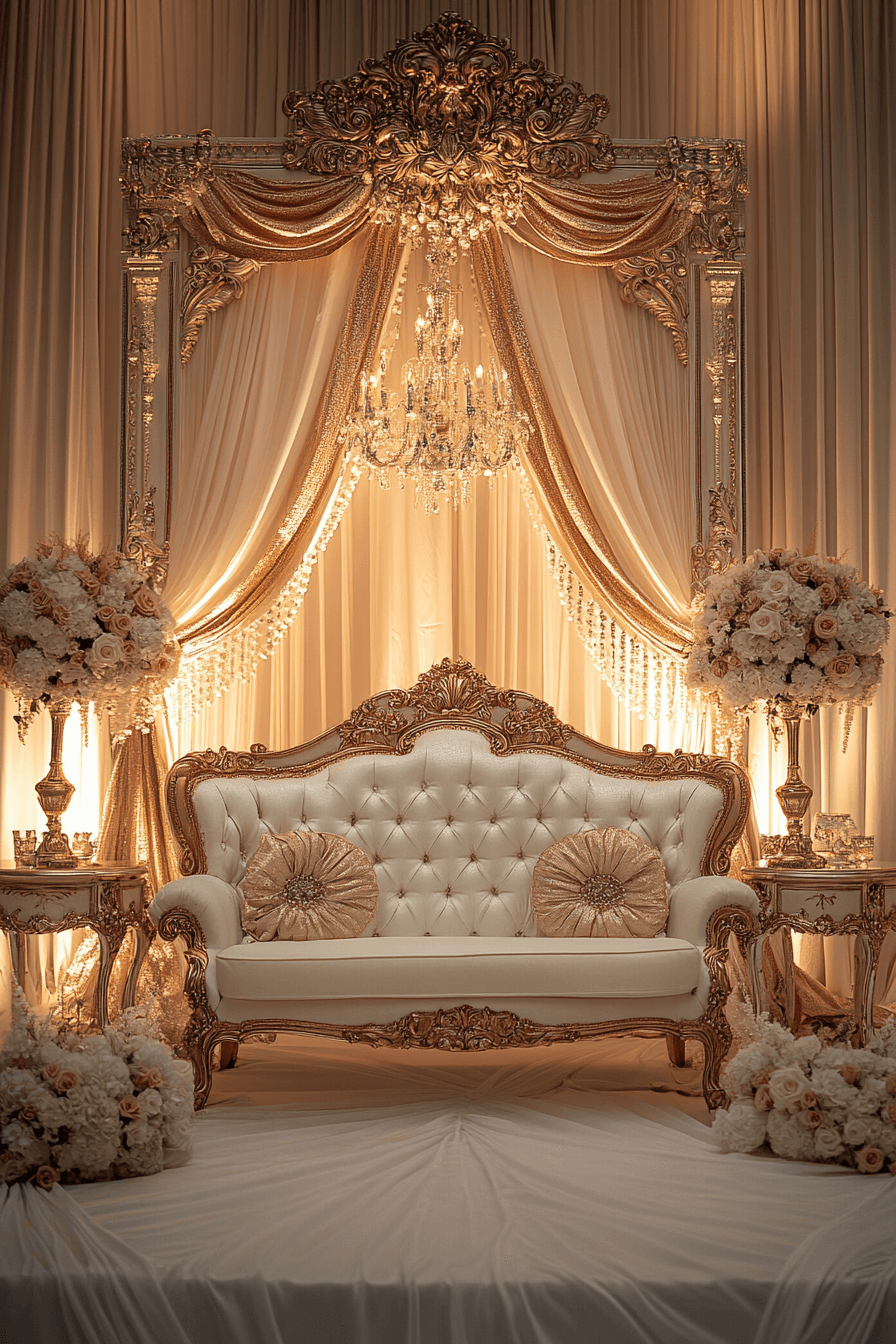 modern vintage wedding