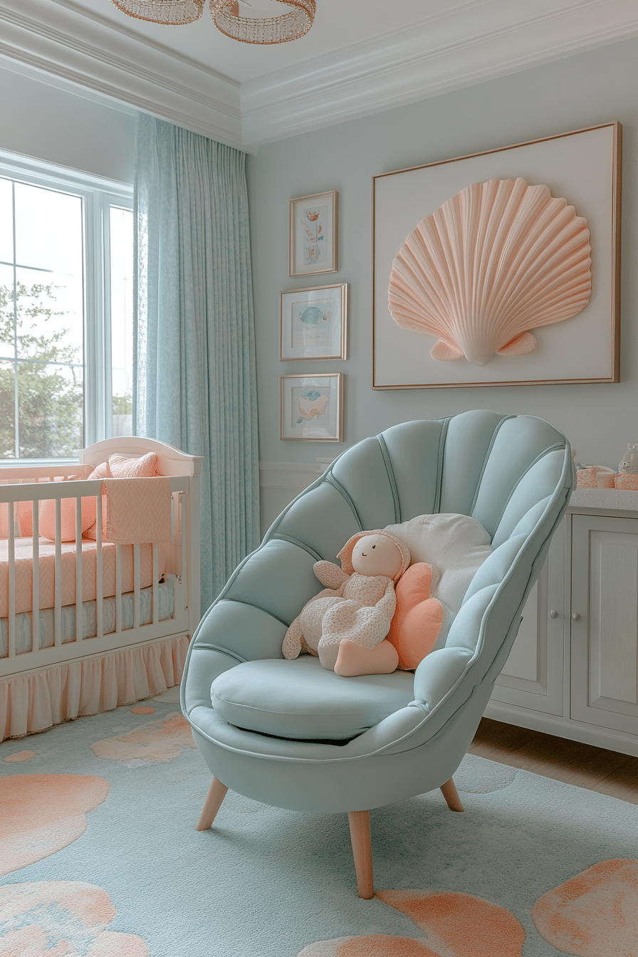 Coastal Baby Room