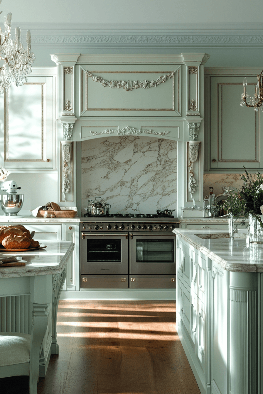 modern vintage kitchen