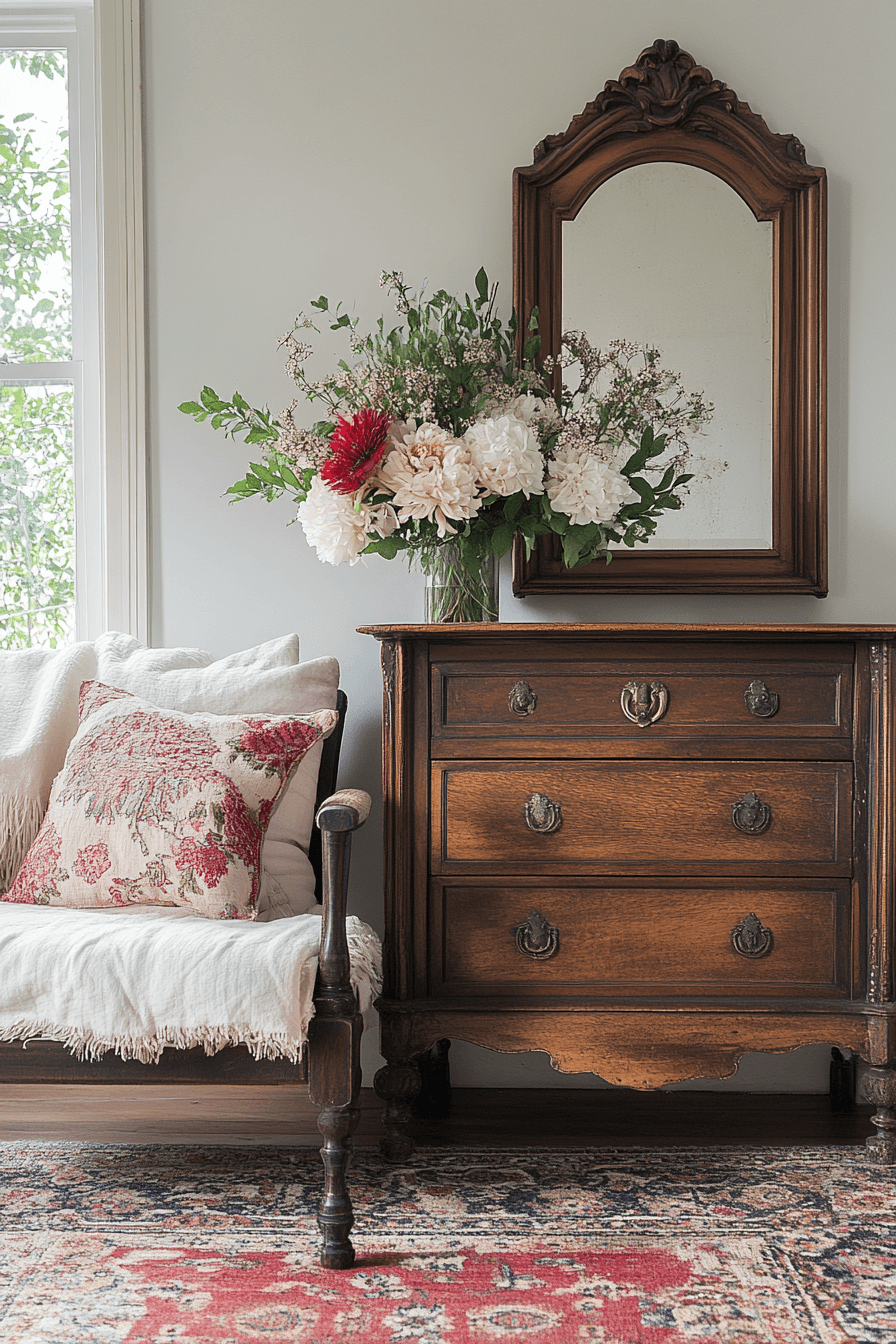 modern vintage interior