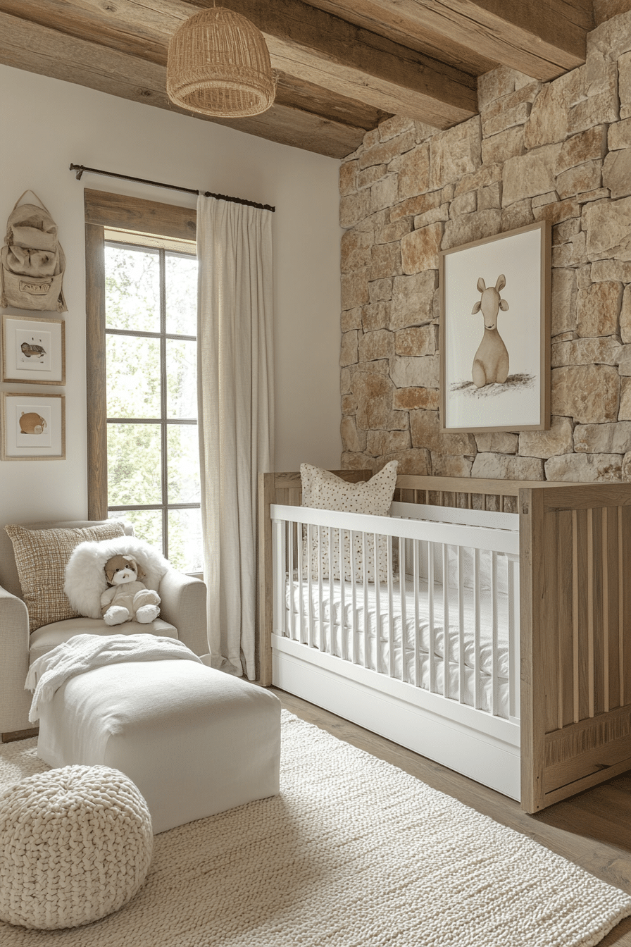 Rustic Farmhouse Baby Room