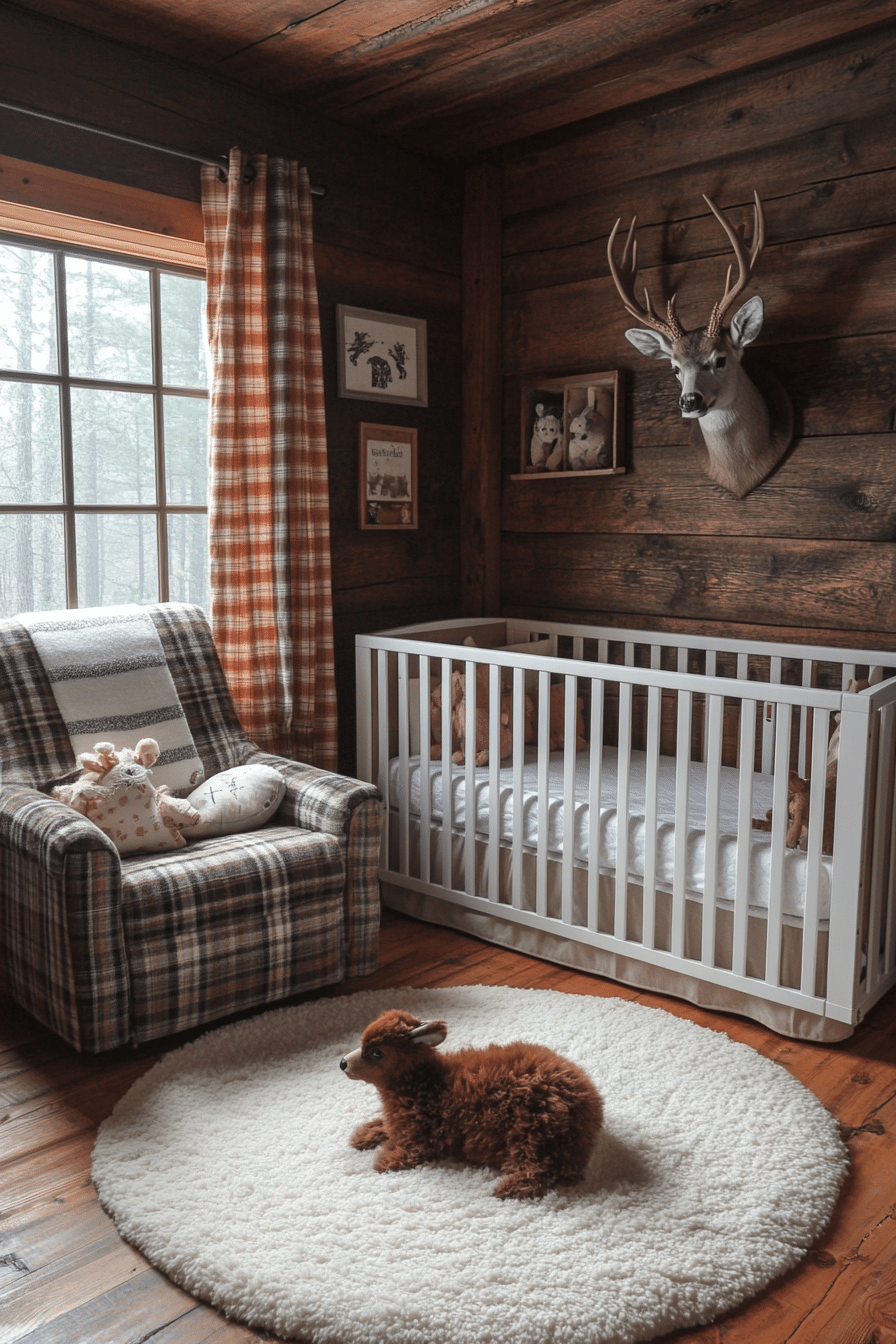 Rustic Farmhouse Baby Room