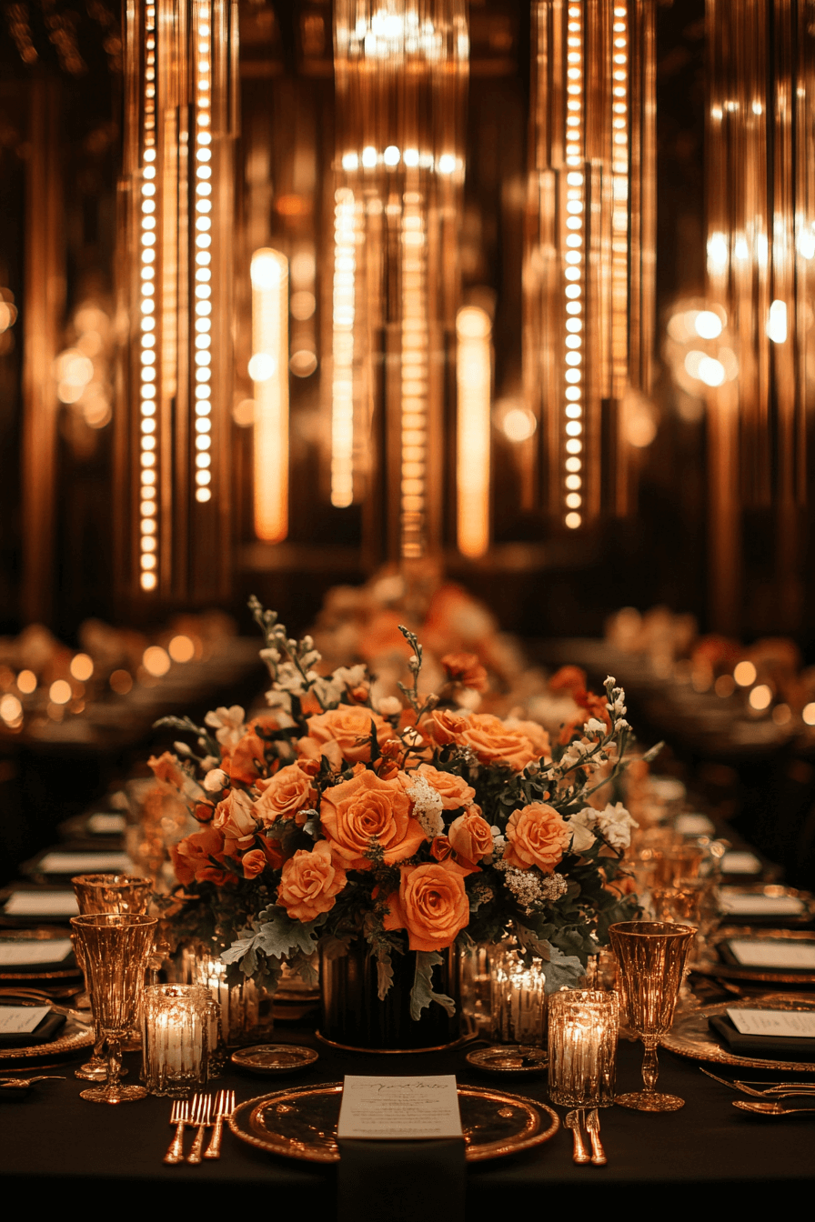 modern vintage wedding