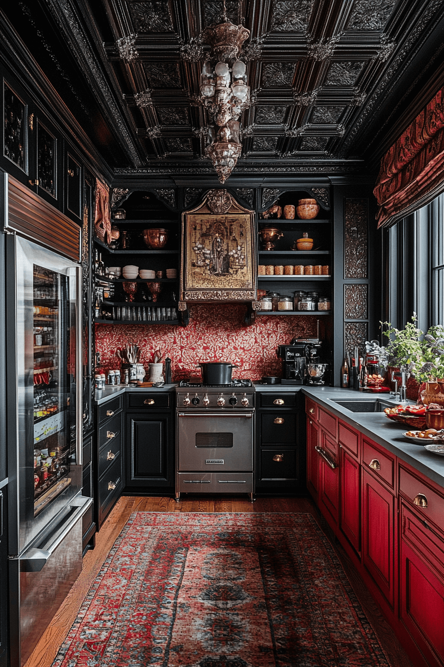 modern vintage kitchen
