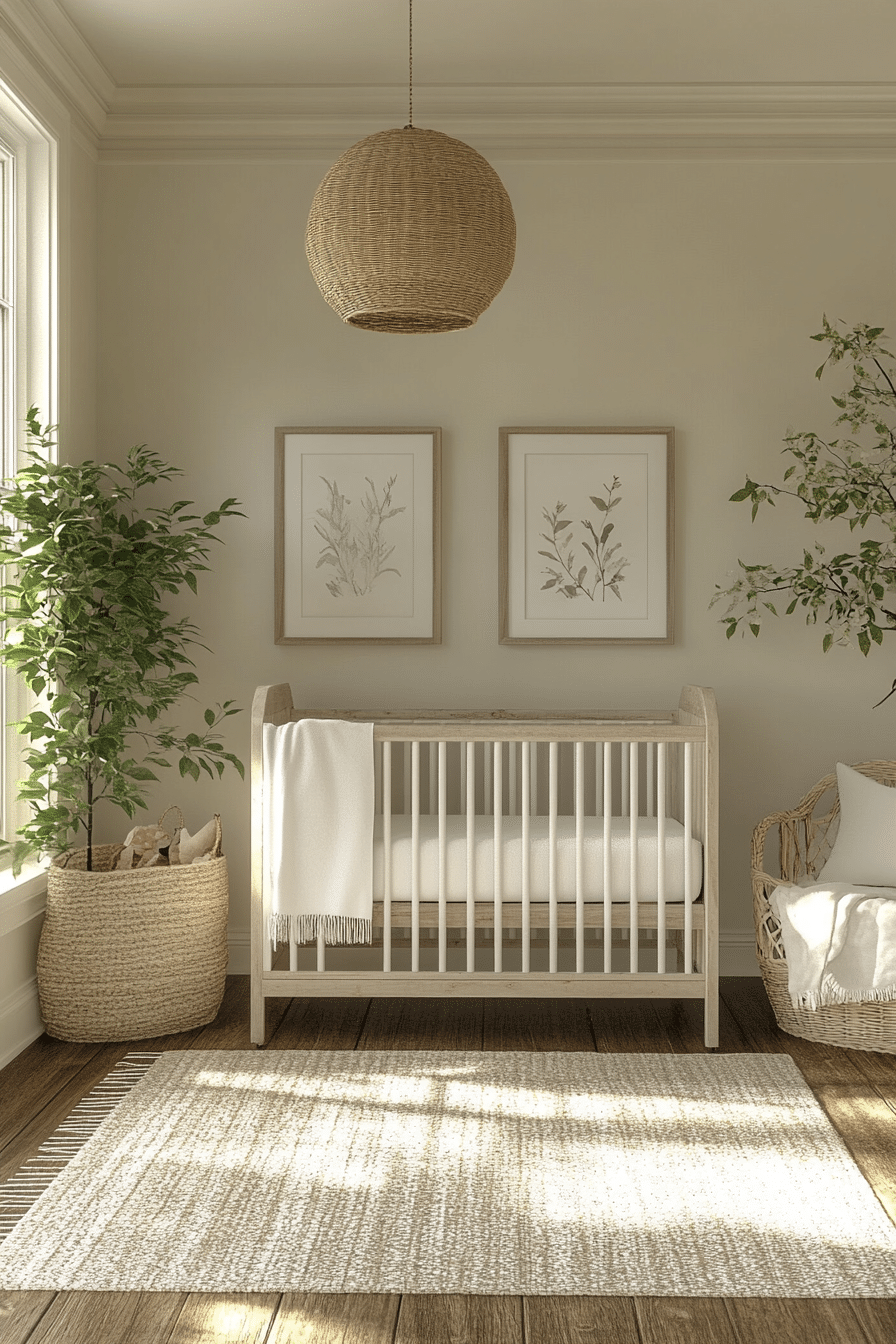Modern Minimalist Baby Room