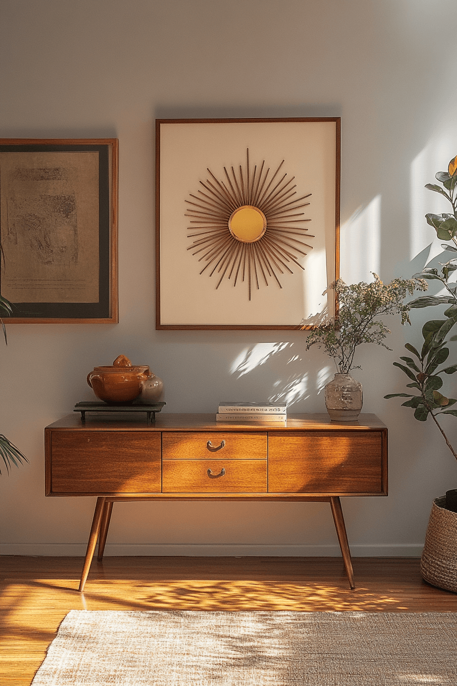 modern vintage interior