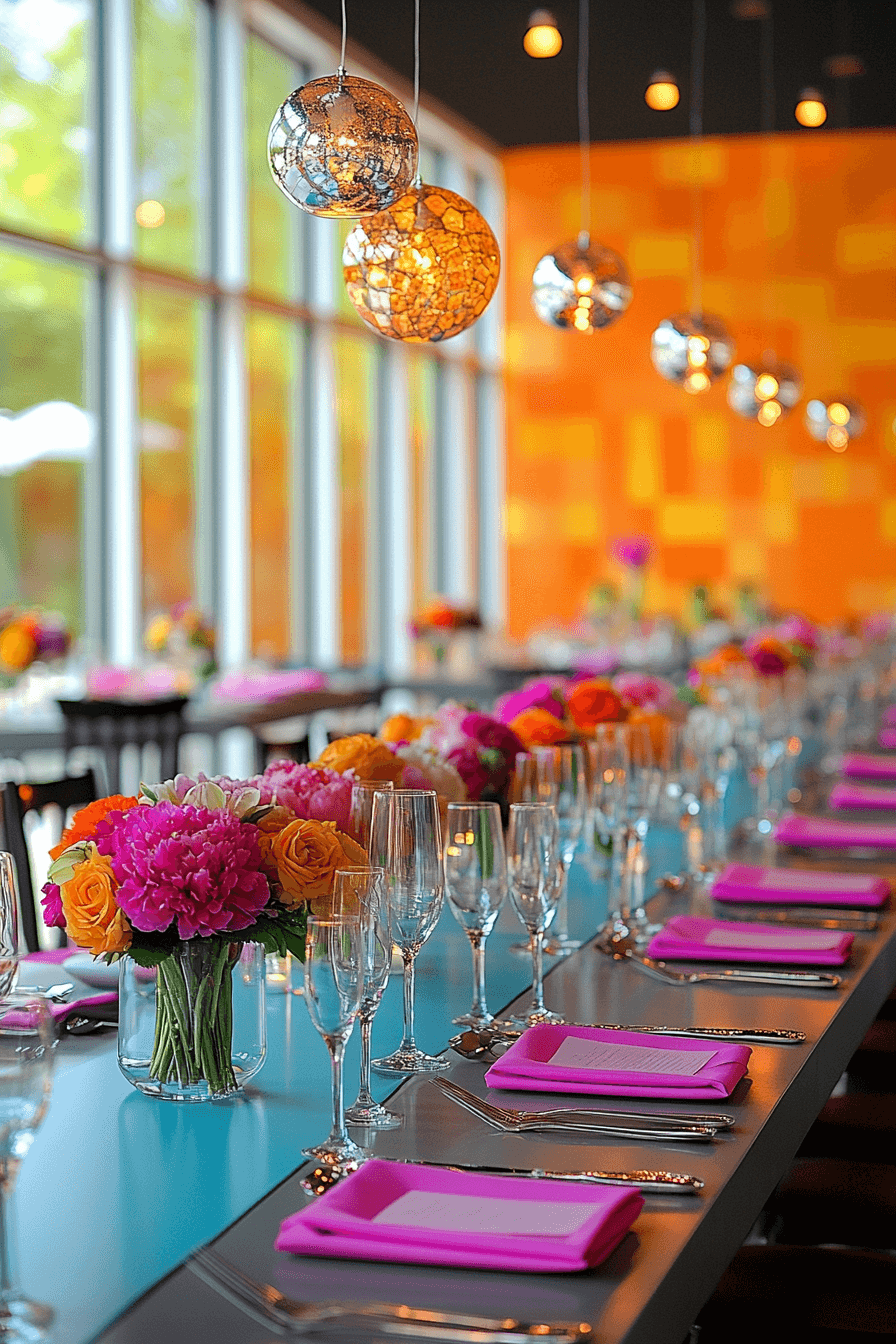 modern vintage wedding
