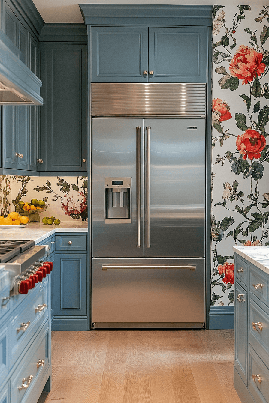 modern vintage kitchen