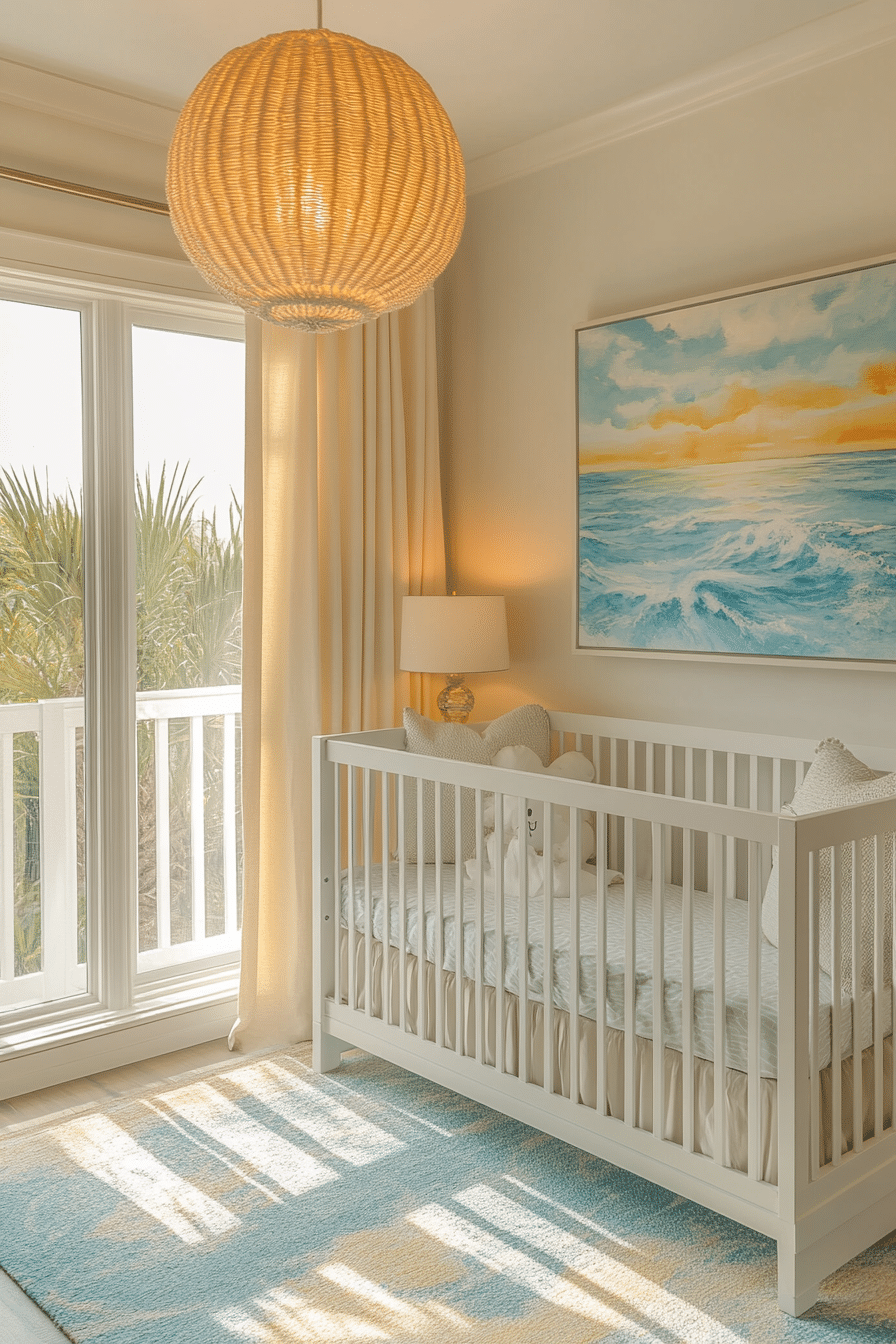 Coastal Baby Room