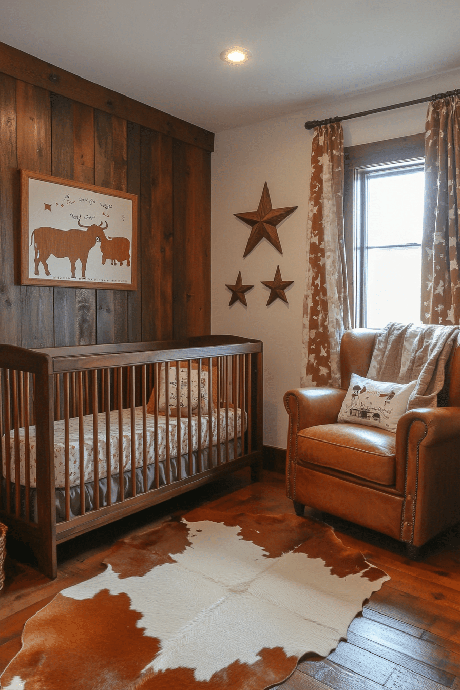 Rustic Farmhouse Baby Room