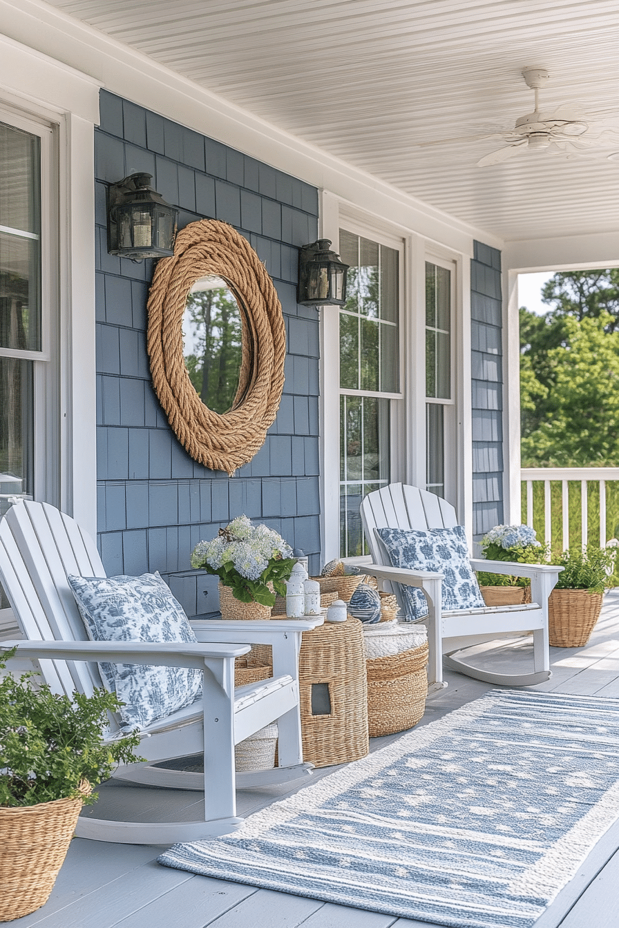 easter porch decor