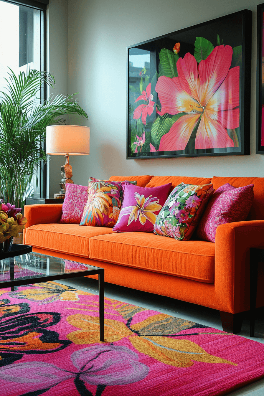 tropical interior design living rooms