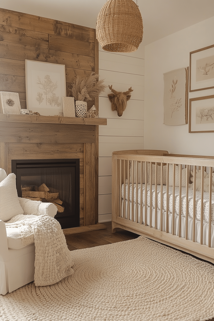 Rustic Farmhouse Baby Room