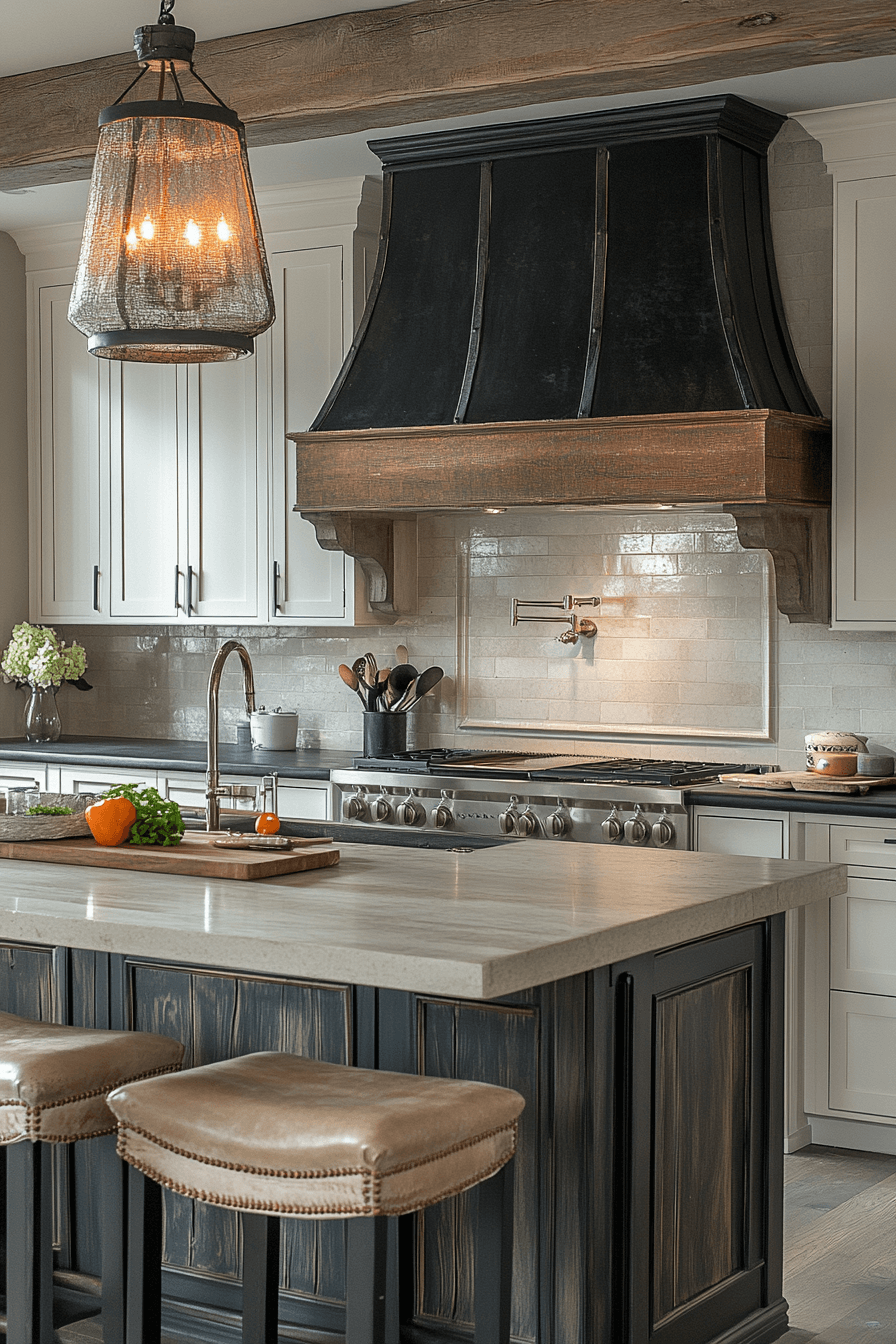 modern vintage kitchen