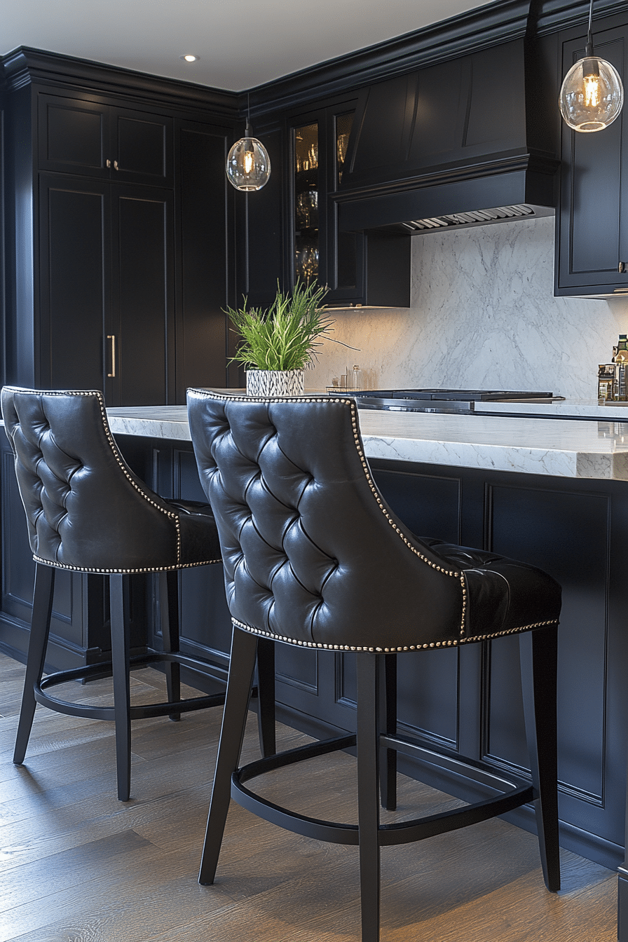 moody kitchen