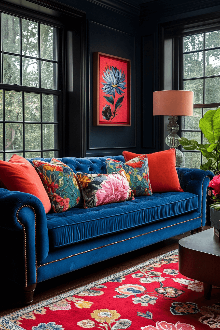 modern vintage interior