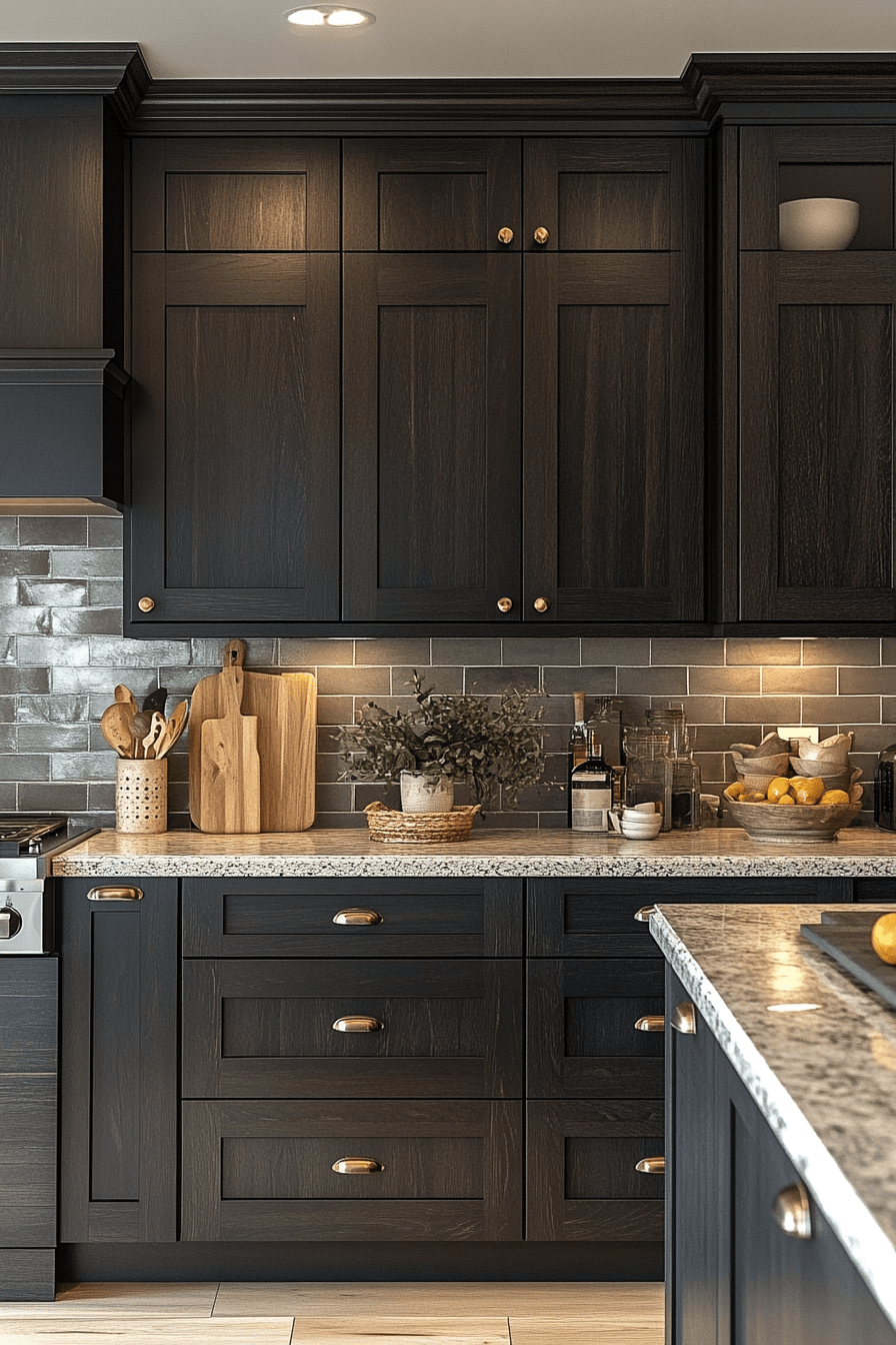 moody cottage kitchen