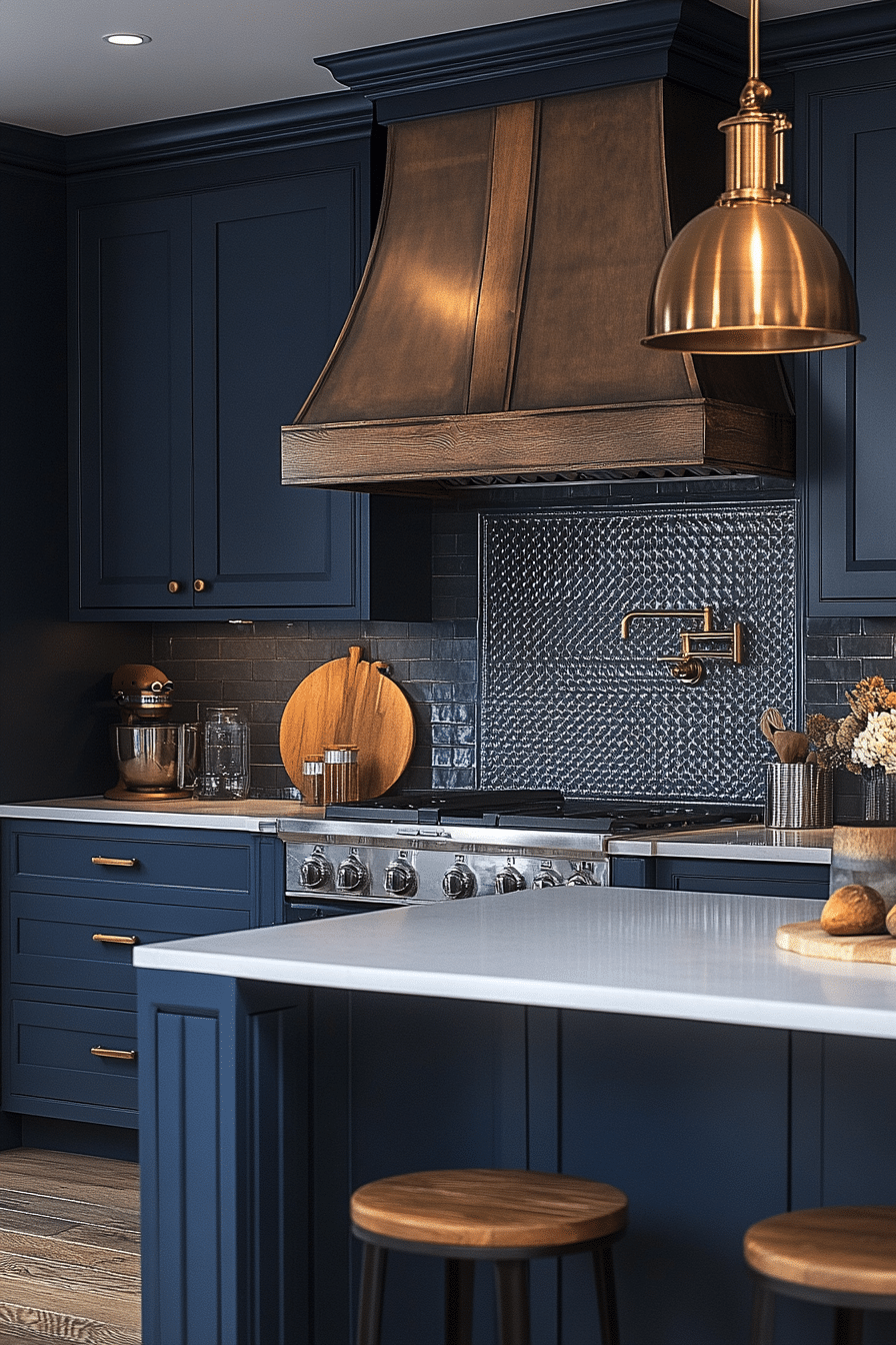 moody farmhouse kitchen
