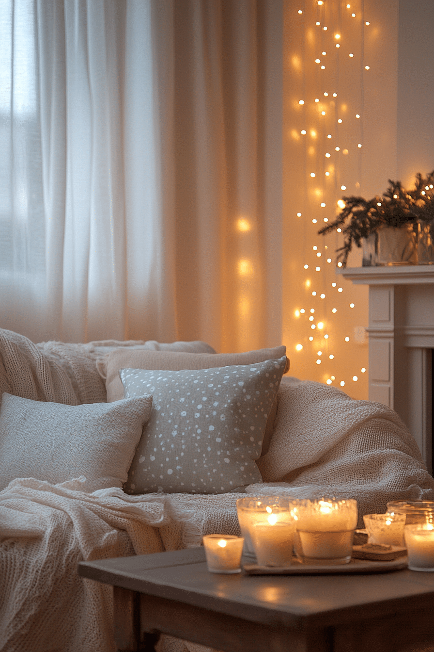 easter living room decor