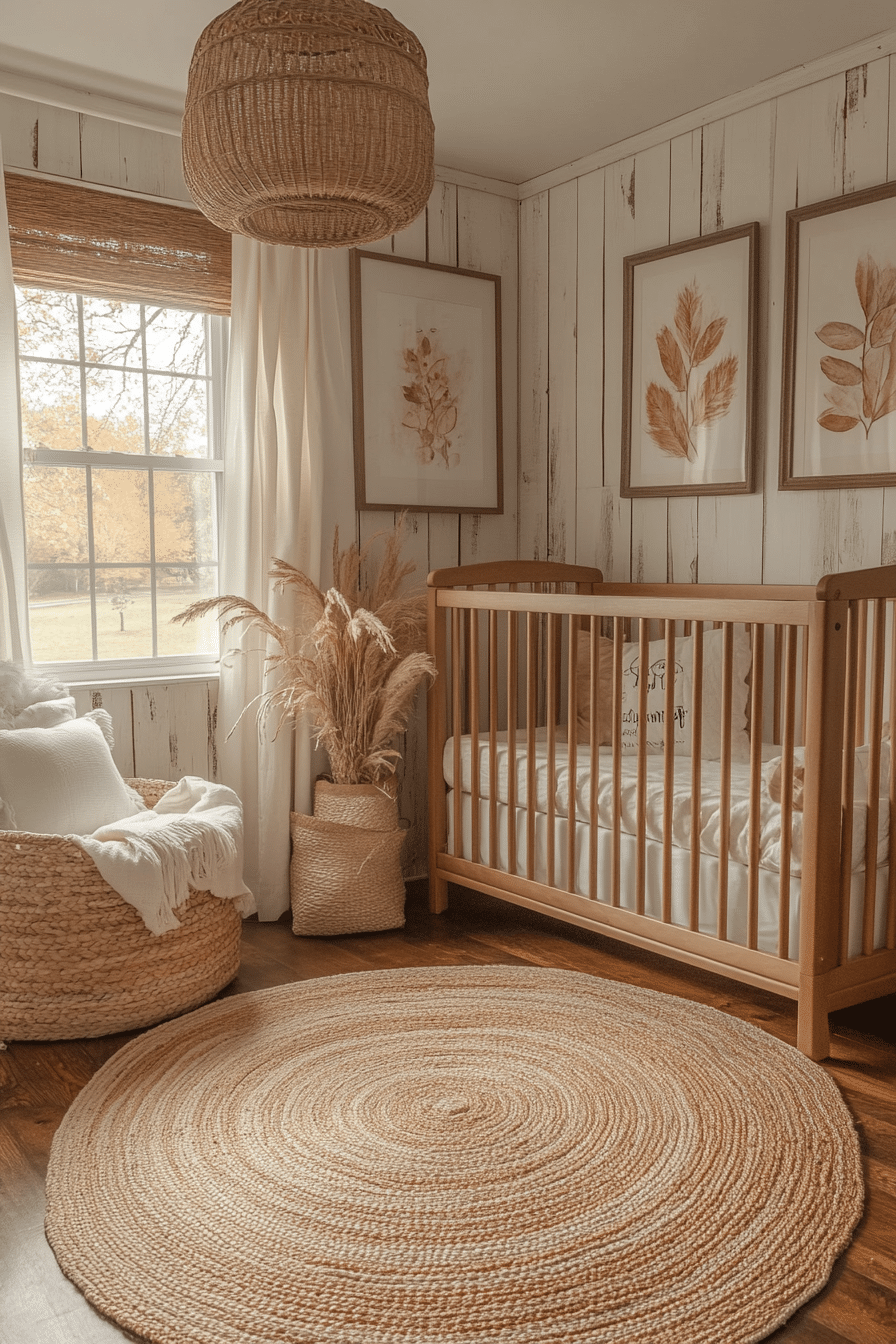 Rustic Farmhouse Baby Room