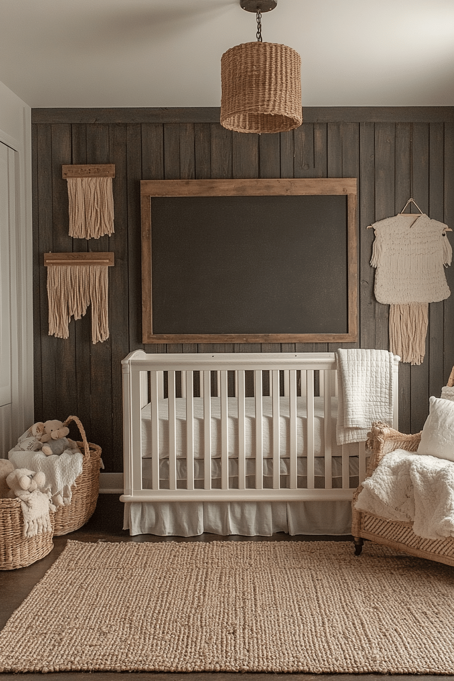 Rustic Farmhouse Baby Room