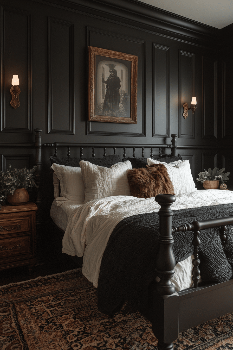 boho gothic bedroom