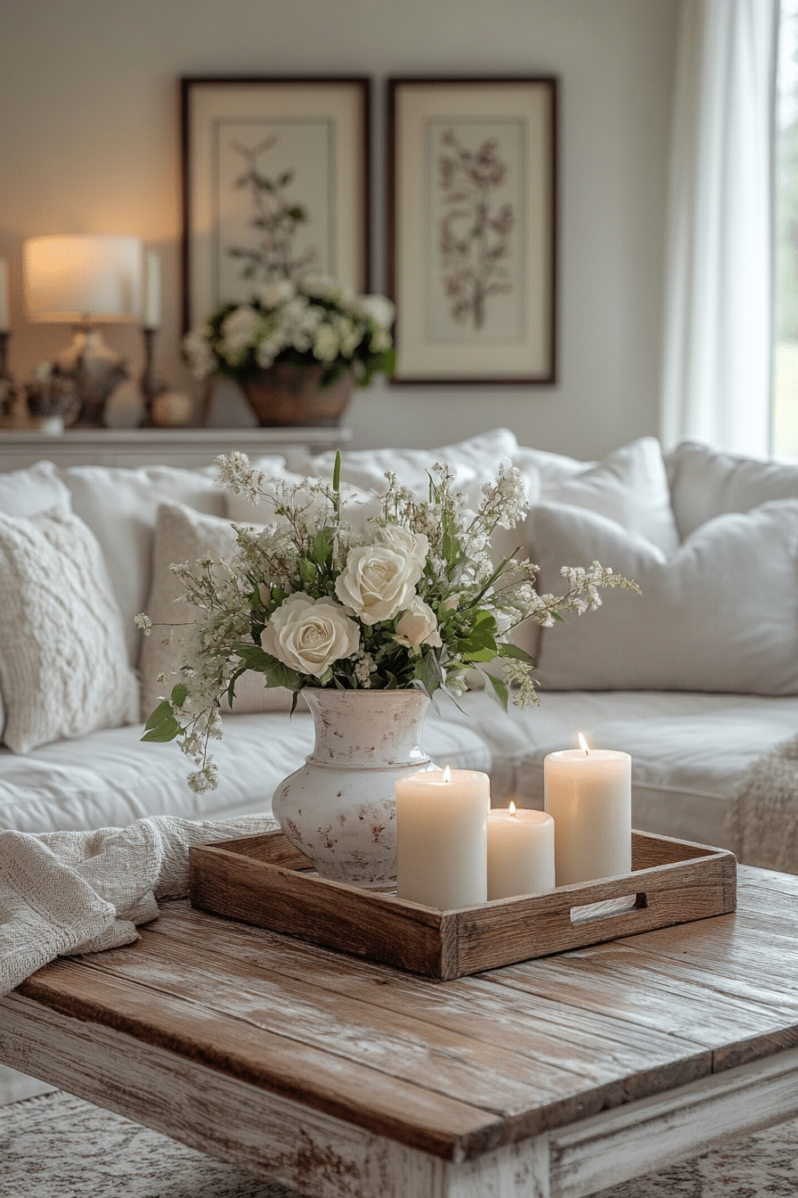 farmhouse spring home decor ideas