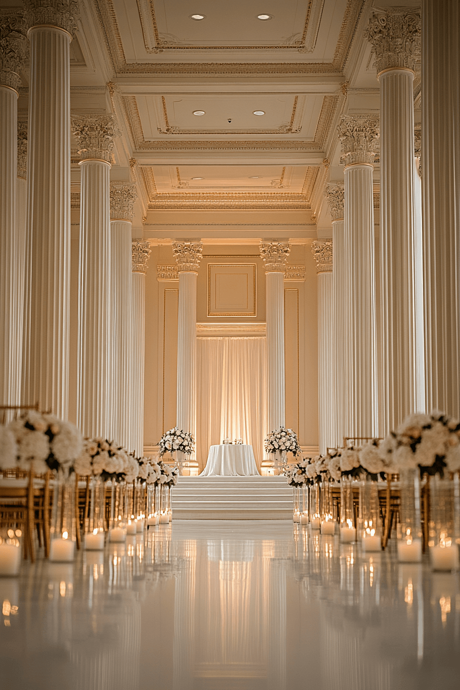 modern vintage wedding