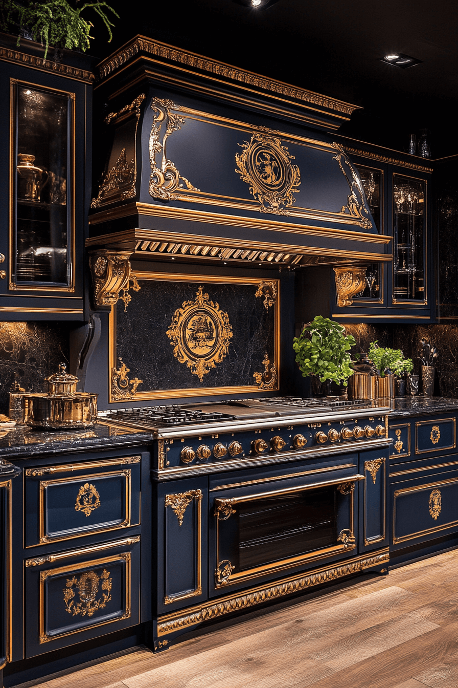 modern vintage kitchen