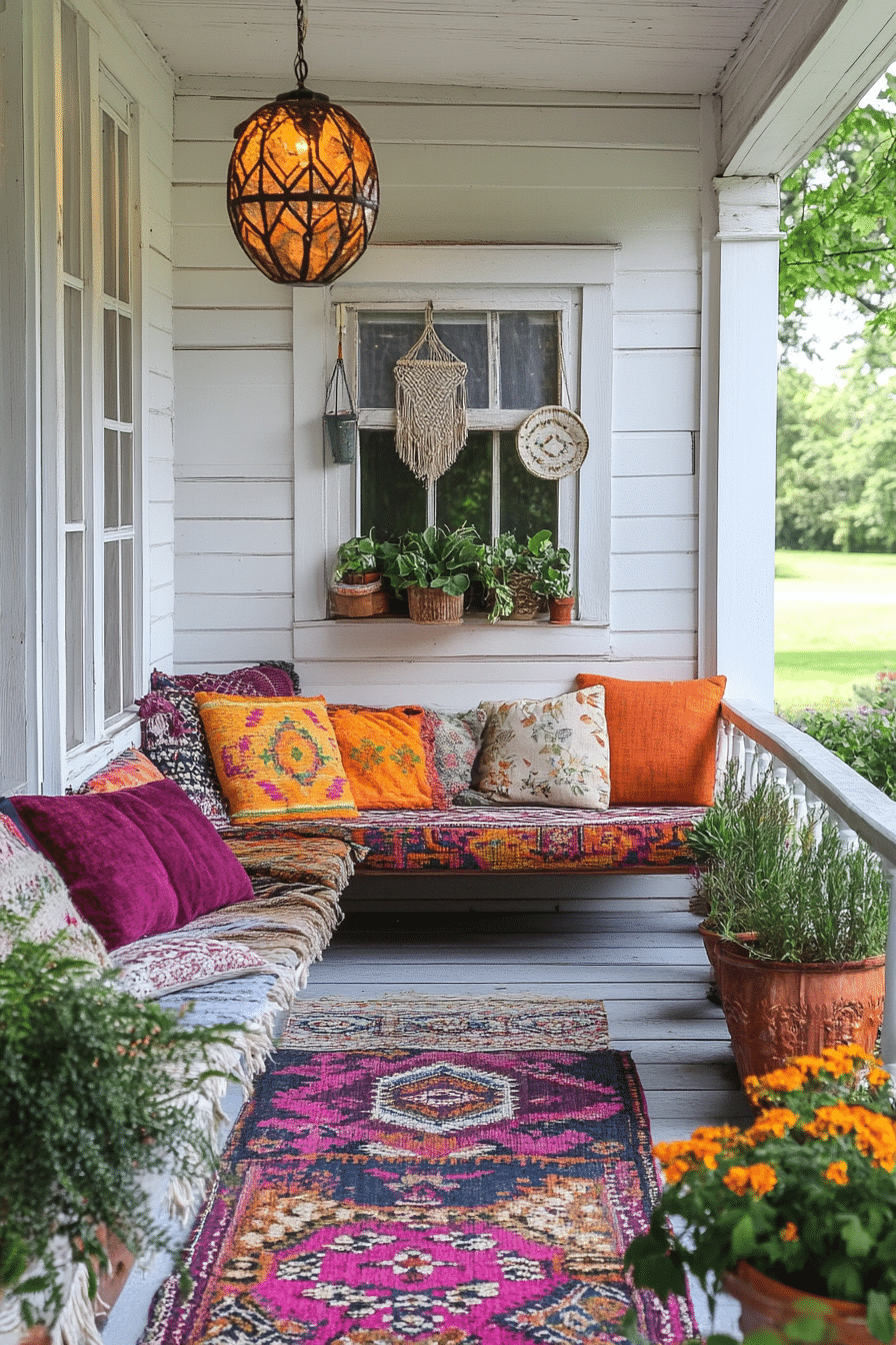 easter porch decor