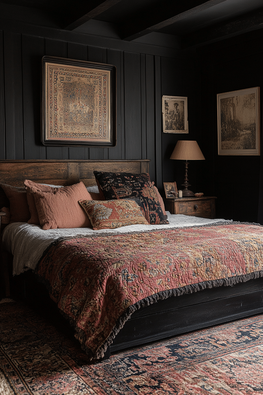 boho gothic bedroom