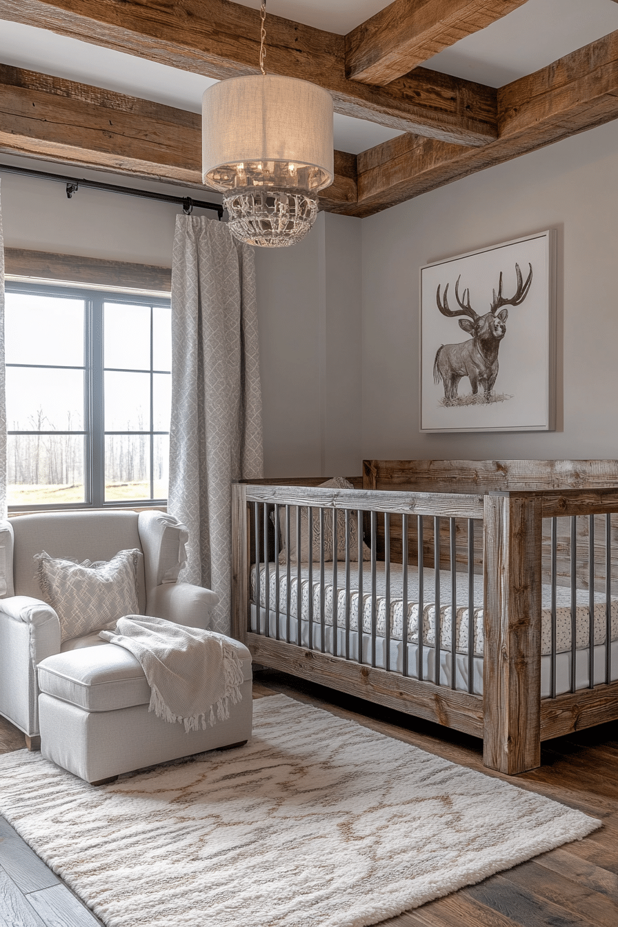 Rustic Farmhouse Baby Room