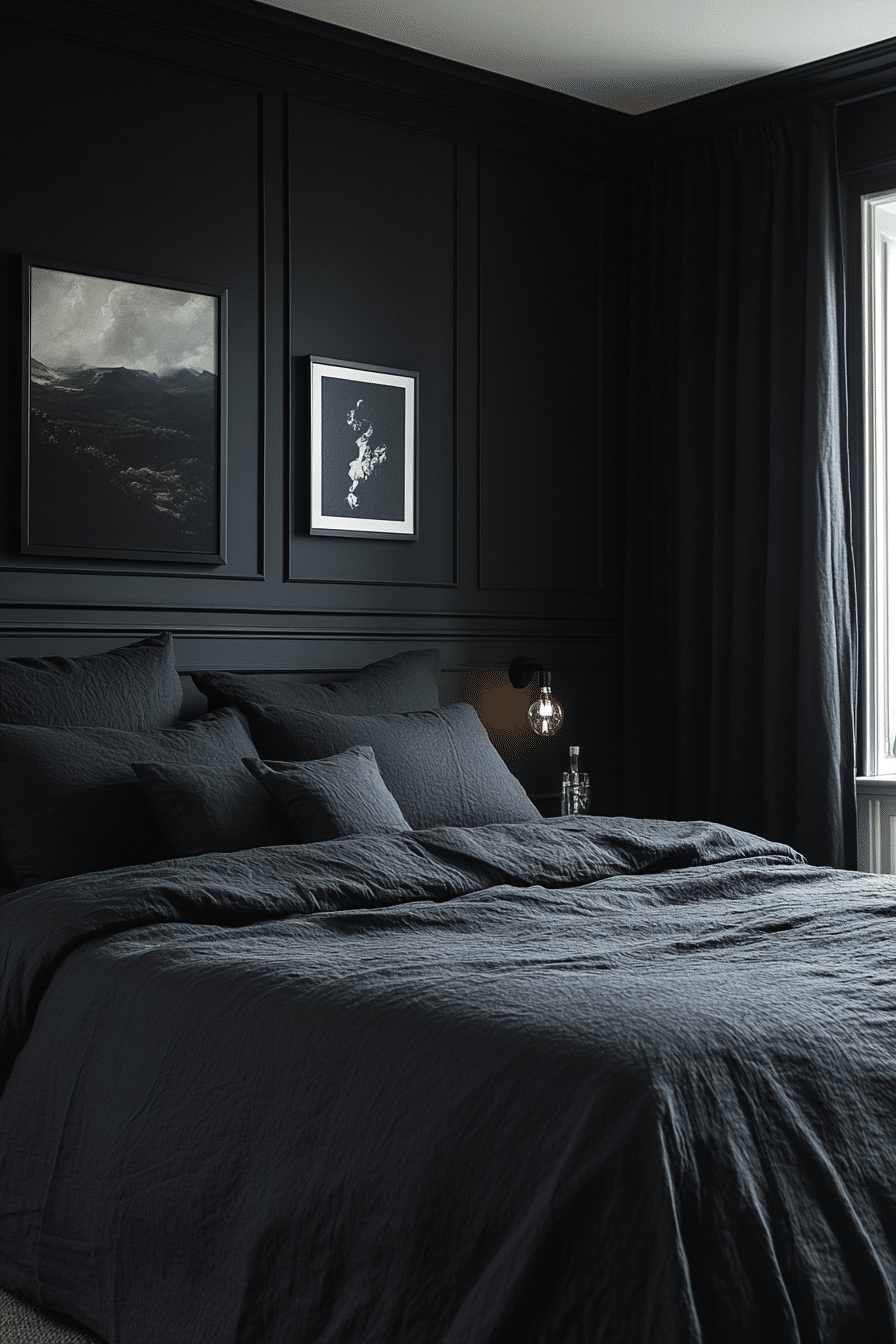 moody romantic bedroom