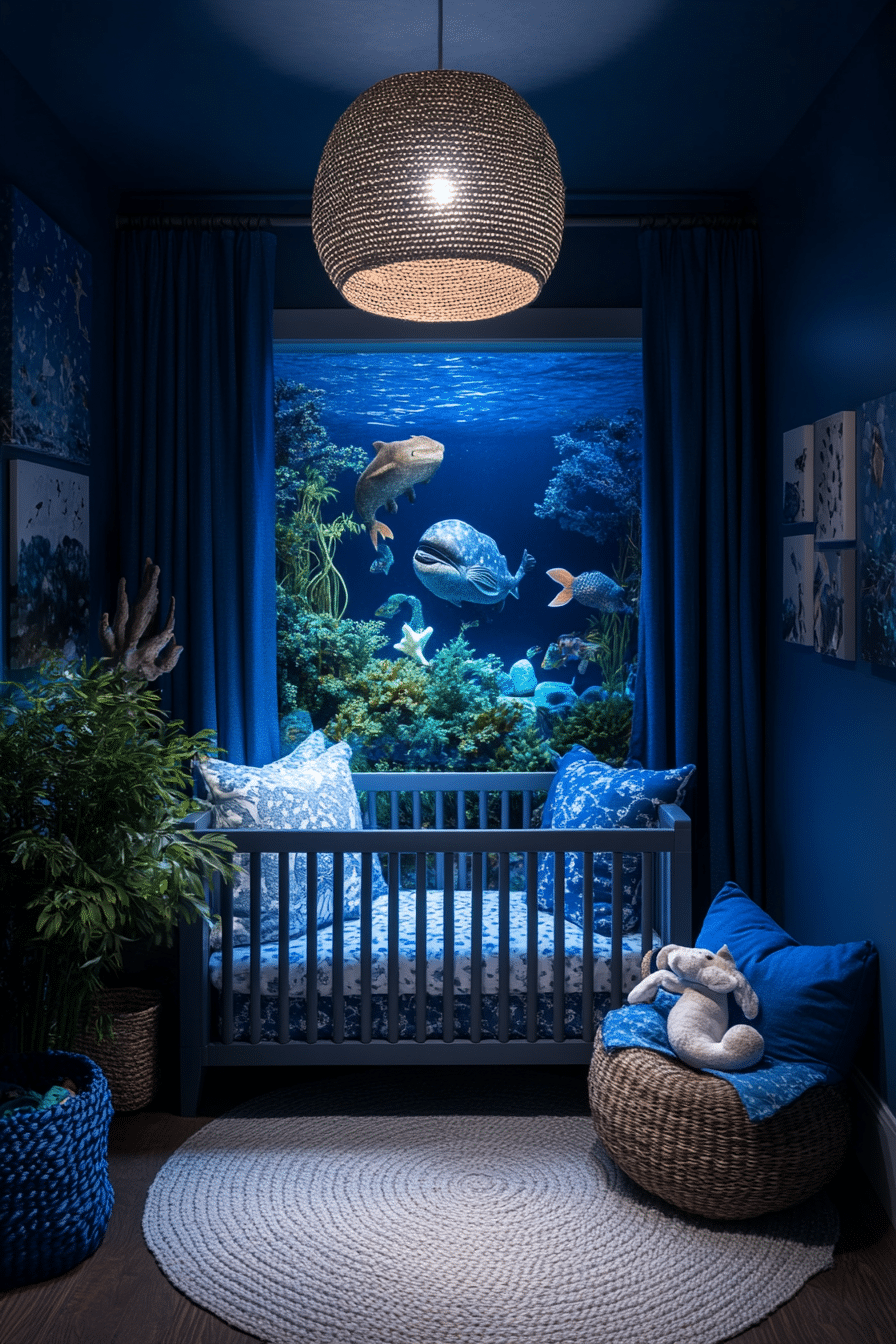 Coastal Baby Room