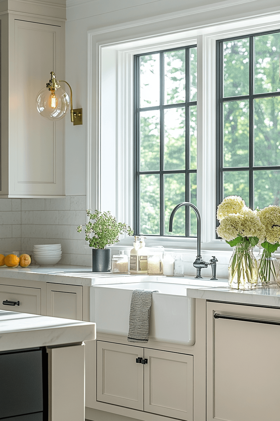 moody kitchen cabinets