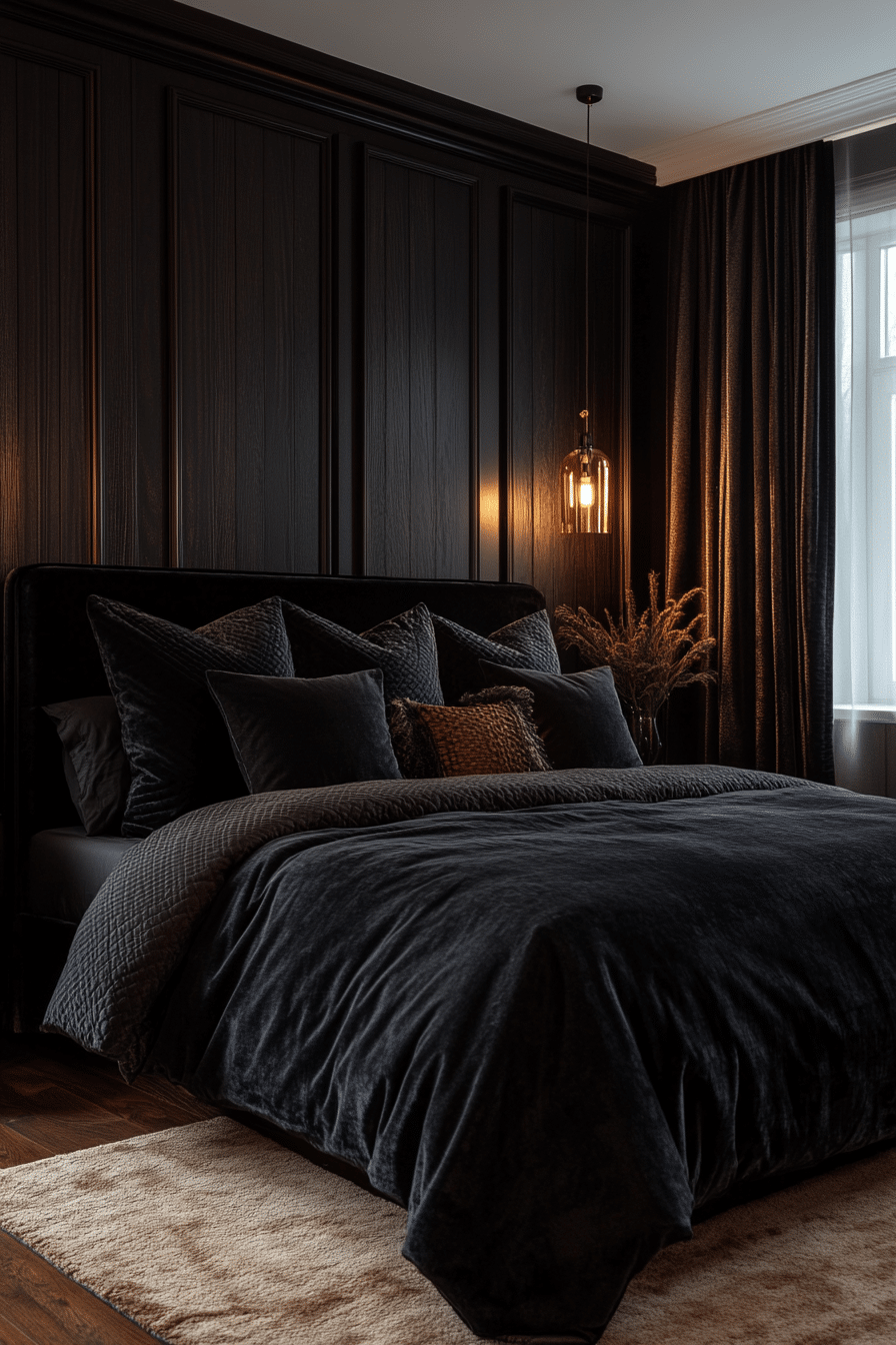 moody romantic bedroom