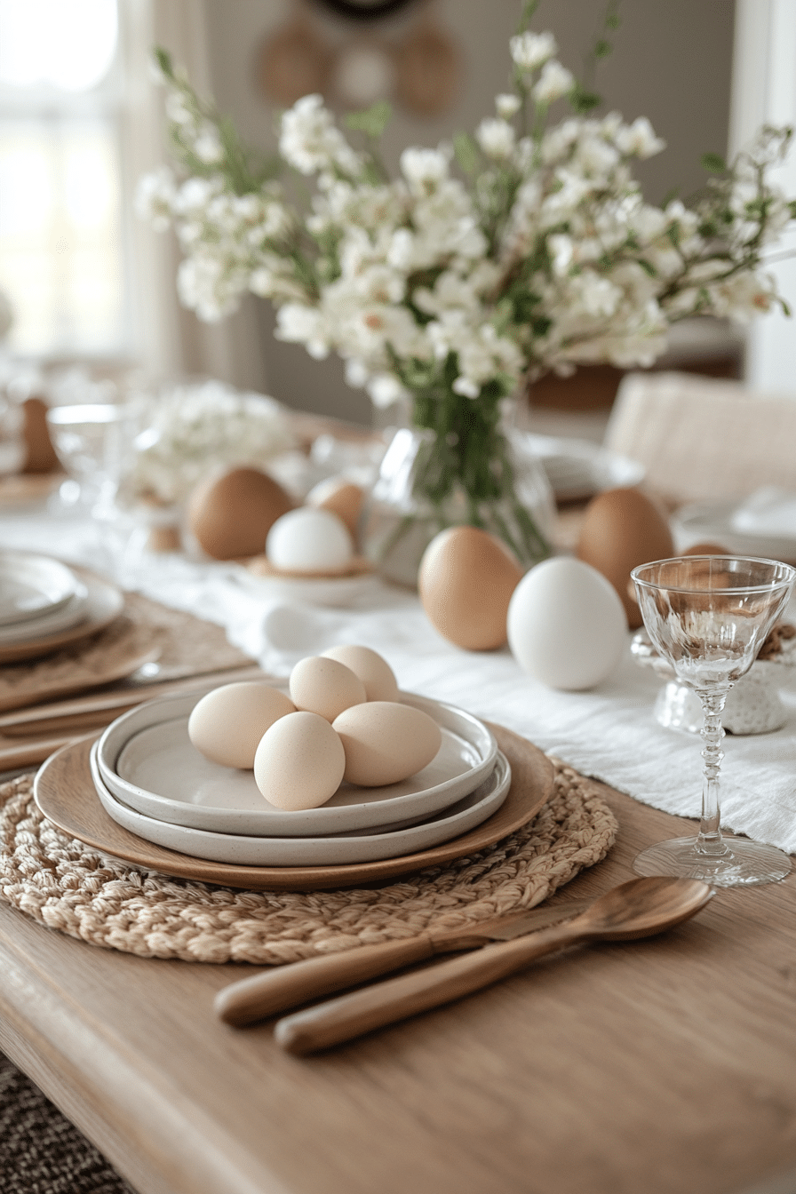 easter table decorations