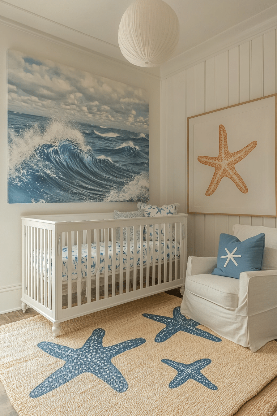 Coastal Baby Room