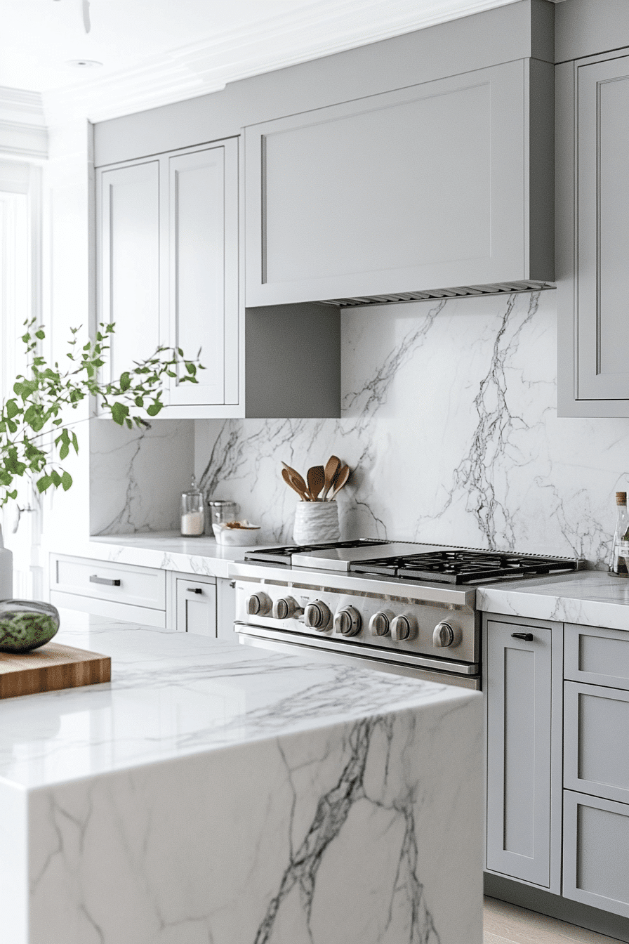 moody kitchen cabinets