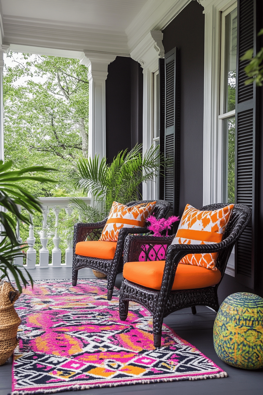 easter porch decor