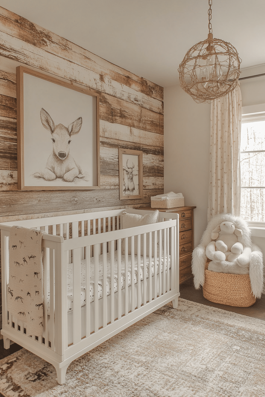 Rustic Farmhouse Baby Room