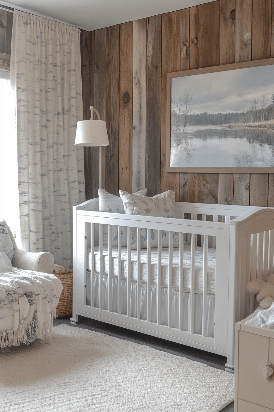 Rustic Farmhouse Baby Room