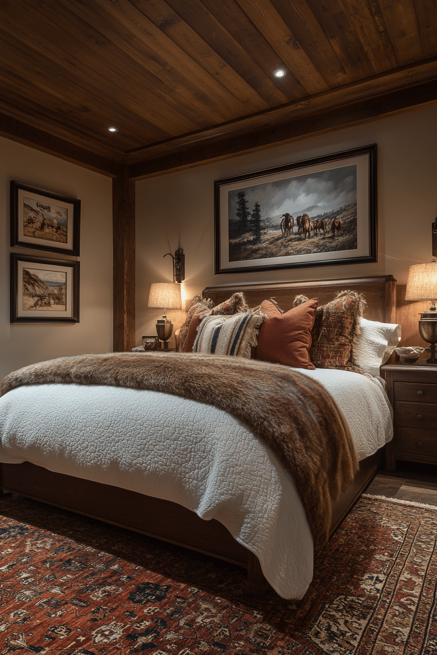 western bedroom ideas