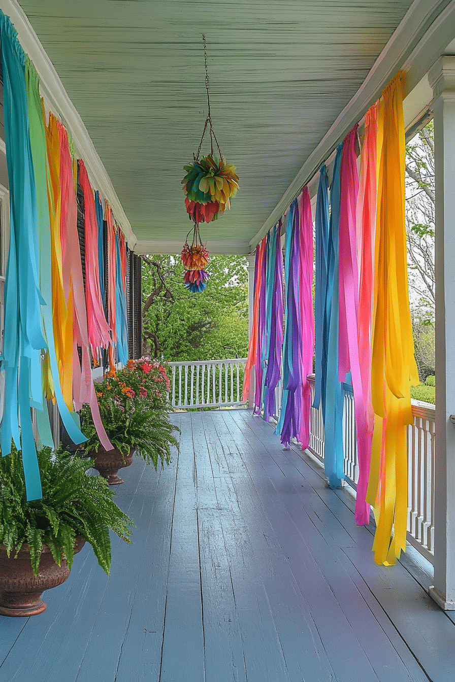 easter porch decor