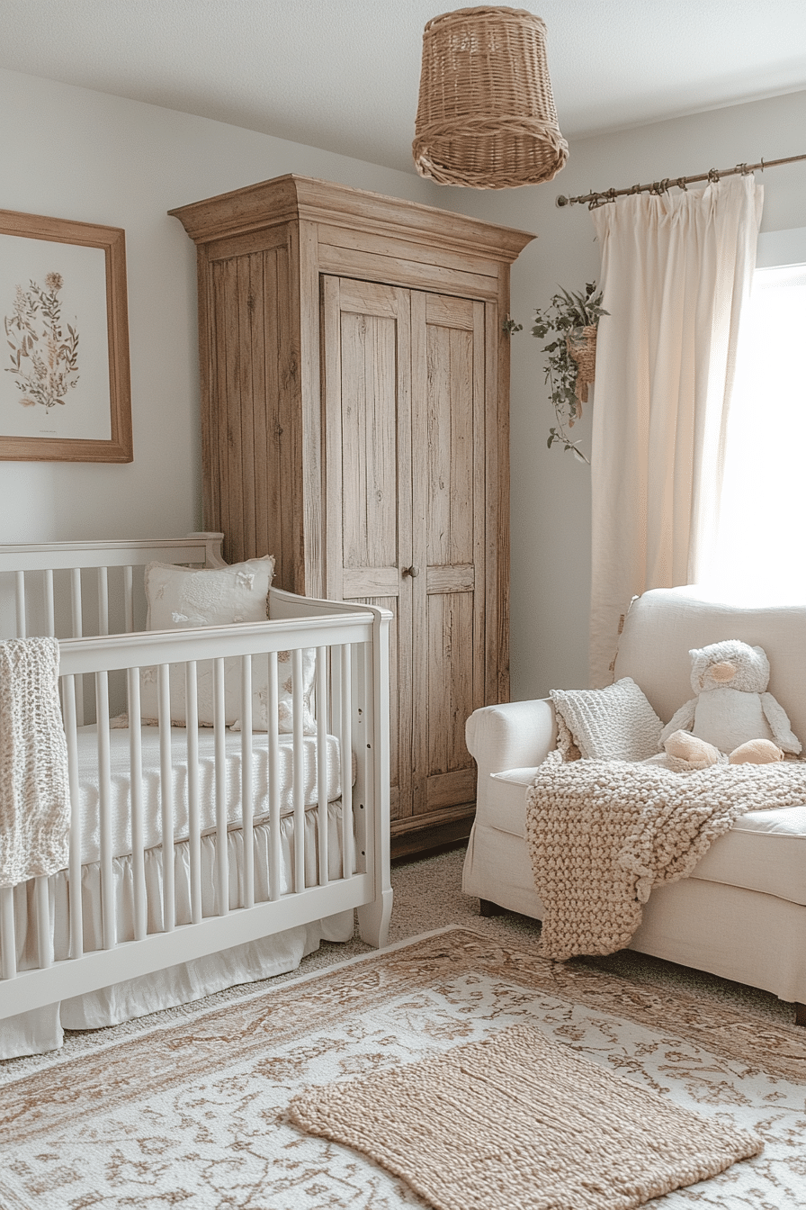 Rustic Farmhouse Baby Room