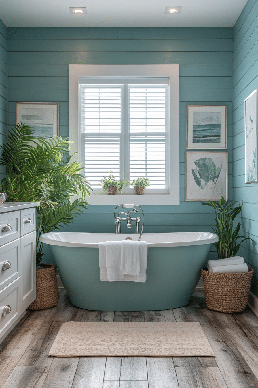 coastal bathroom