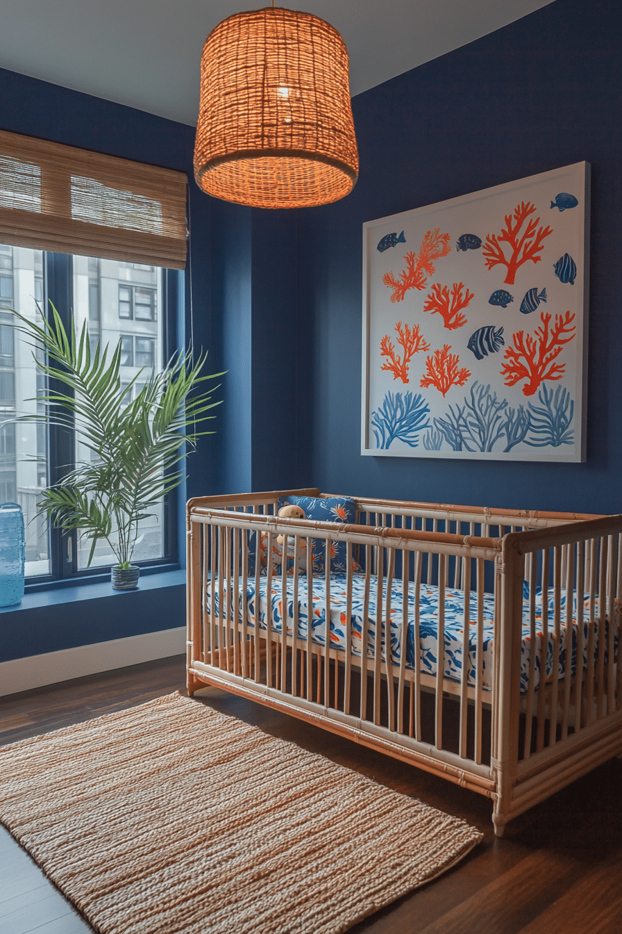 Coastal Baby Room