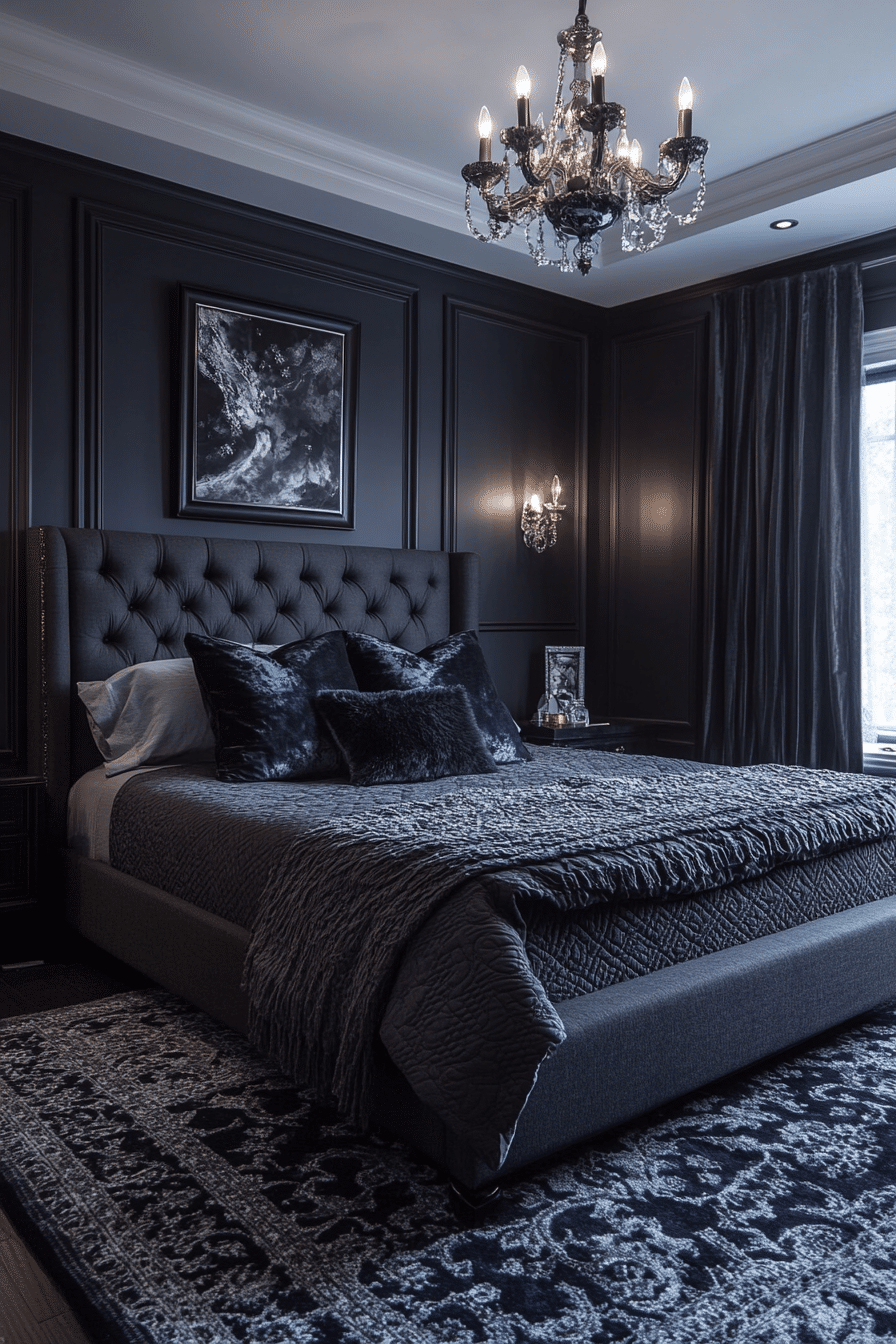 moody romantic bedroom