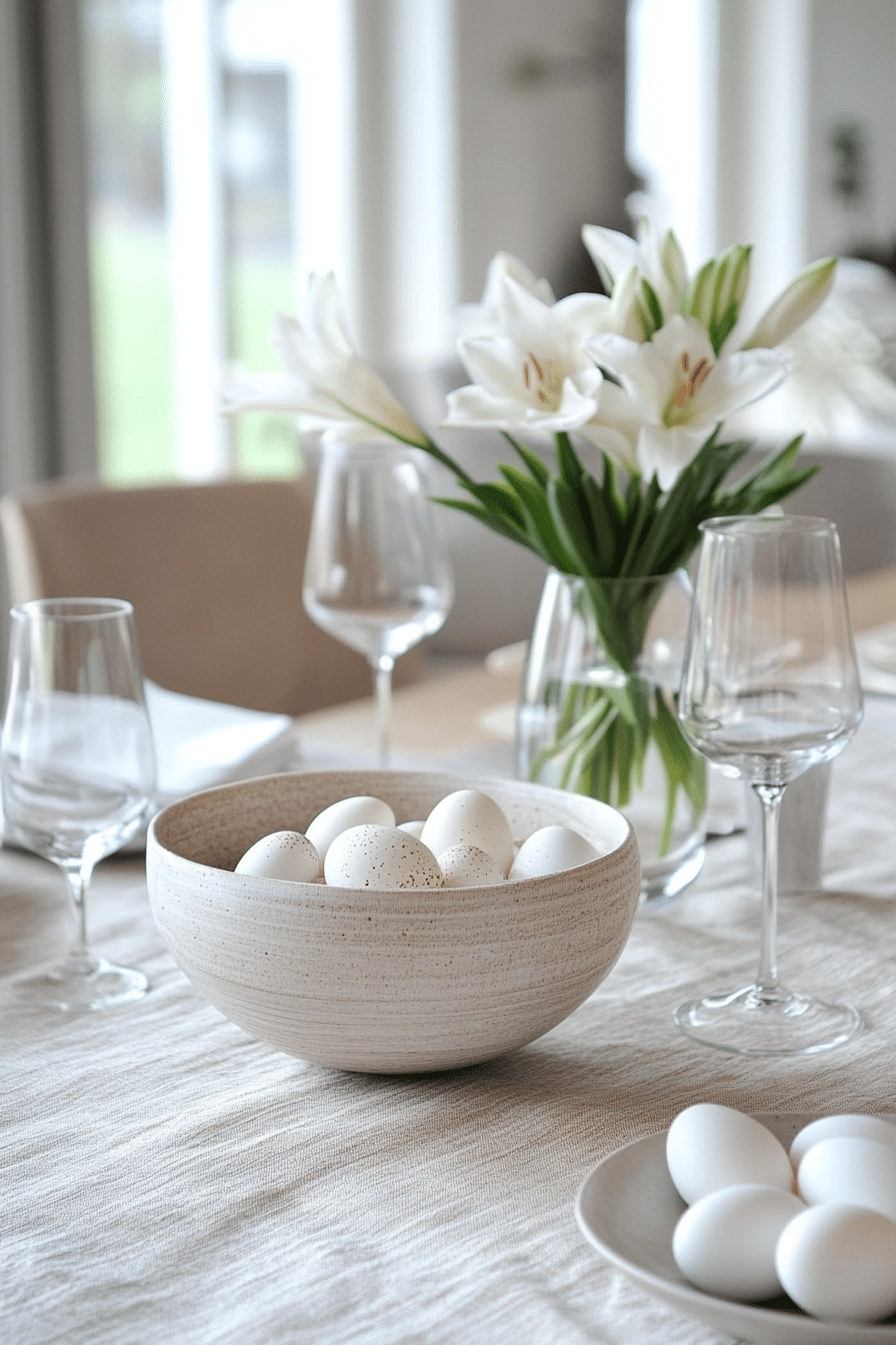 easter table decorations